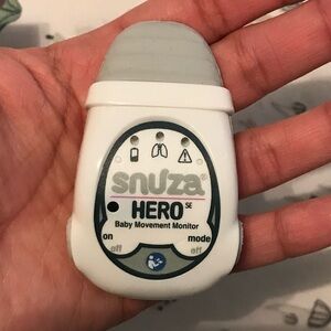 Snuza Hero - Portable, Wearable Baby Abdominal Movement Monitor Preowned